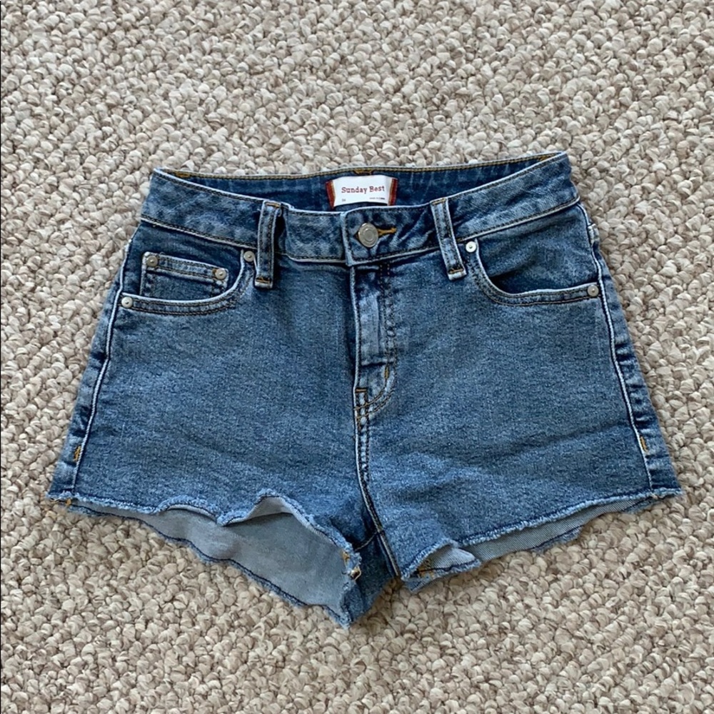 Sunday Best (Aritzia) Jean Shorts